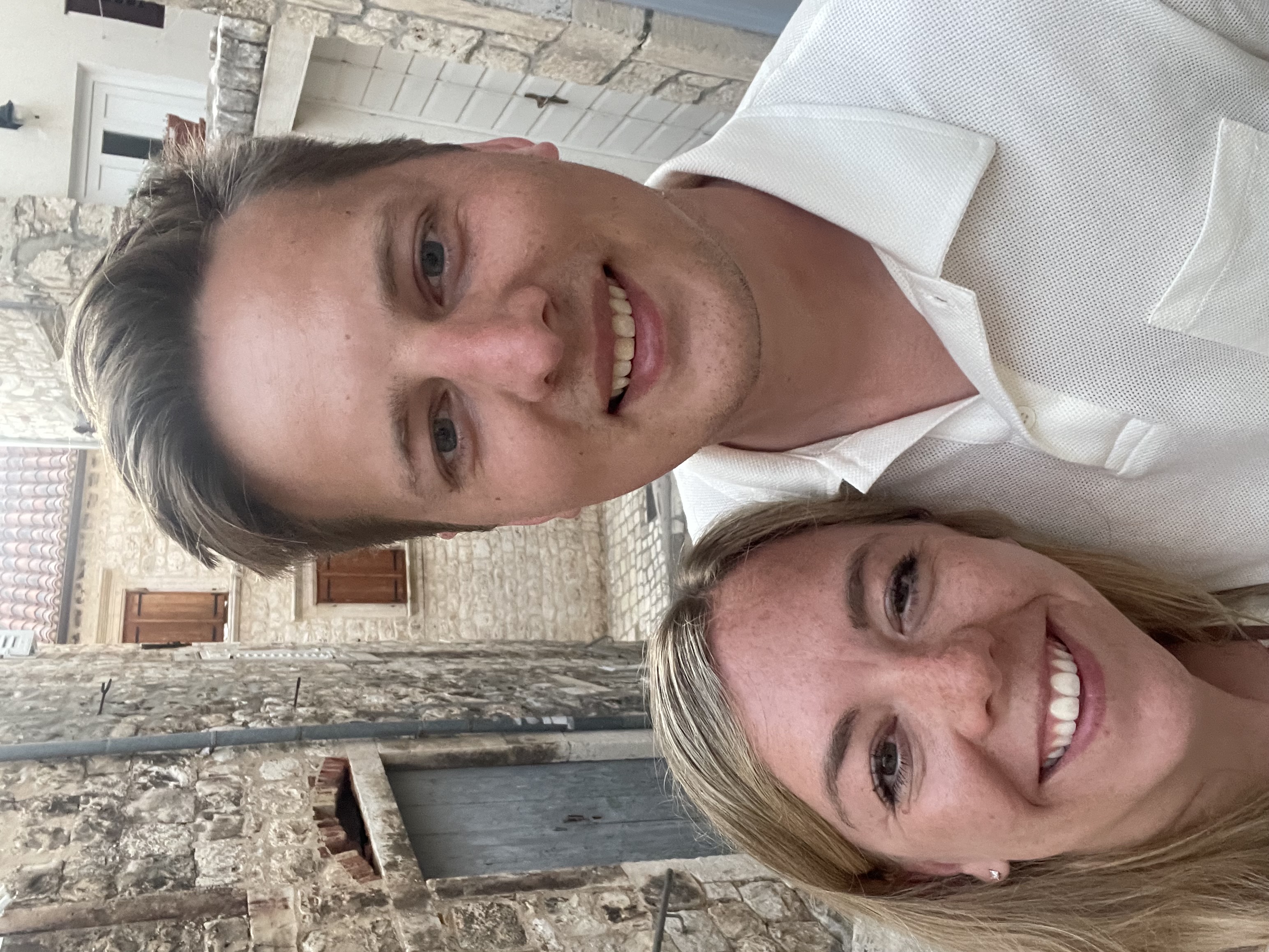 Maggie and Dustin in Croatia